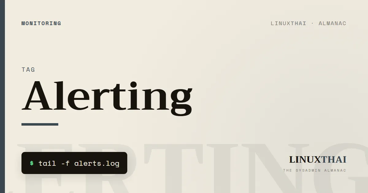 Alerting