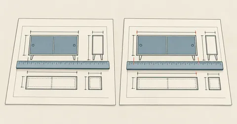 เขียนแบบตู้ไฟเป็น SVG ให้ช่างเอาไม้บรรทัดวัดจากกระดาษได้จริง
