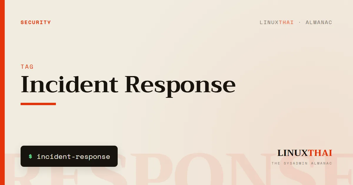 Incident Response