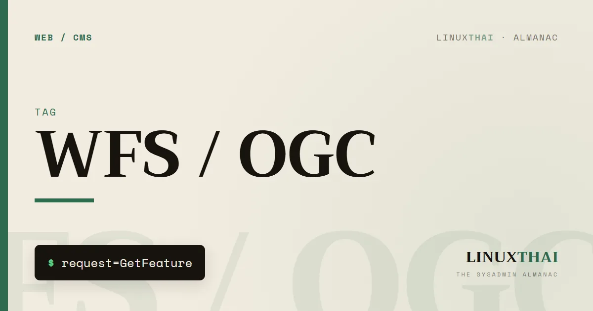 WFS / OGC